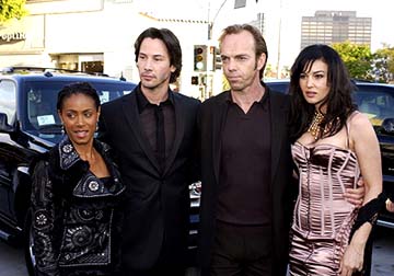 Церемонии : На Каннском кинофестивале 2003 перед премьерным показом Матрицы