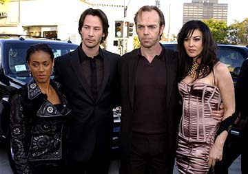 Церемонии : На Каннском кинофестивале 2003 перед премьерным показом Матрицы