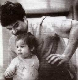 Семья : Киану с отцом, 1965 год
